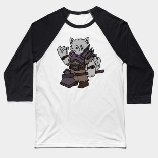 Tabaxi Barbarian Baseball T-Shirt